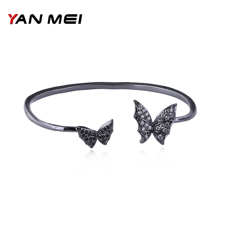YANMEI double Butterflies Crystal Bracelets for women Adjustable Woman Bracelet Cubic Zirconia Jewelry Gifts YMS0715
YANMEI double Butterflies Crystal Bracelets for women Adjustable Woman Bracelet Cubic Zirconia Jewelry Gifts YMS0715