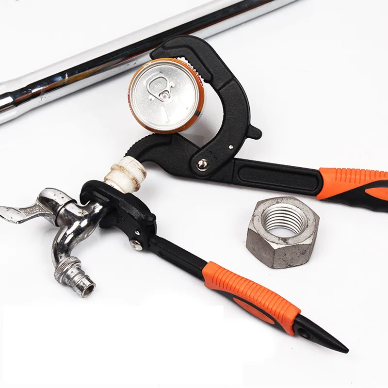 1 Pcs Multi Hand Tool Universal Pipe Wrench Open High Carbon Steel Open End Wrenches Grip Plumber Tool
1 Pcs Multi Hand Tool Universal Pipe Wrench Open High Carbon Steel Open End Wrenches Grip Plumber Tool