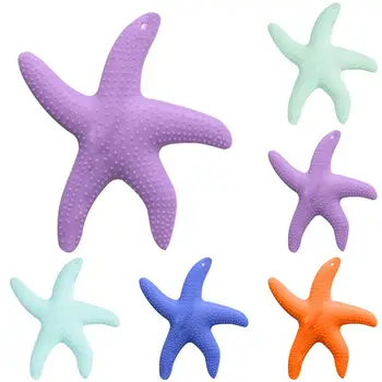 Fashion Cartoon Starfish Silicone Infant Soothing Teether Baby Tooth Chew Teething Toy
Fashion Cartoon Starfish Silicone Infant Soothing Teether Baby Tooth Chew Teething Toy