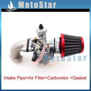 Mikuni VM22 Carburetor 26mm + 38mm Blue Air Filter + Mainfold Intake Pipe For 110cc 125cc 140cc Engine Pit Dirt Motor Bike
Mikuni VM22 Carburetor 26mm + 38mm Blue Air Filter + Mainfold Intake Pipe For 110cc 125cc 140cc Engine Pit Dirt Motor Bike