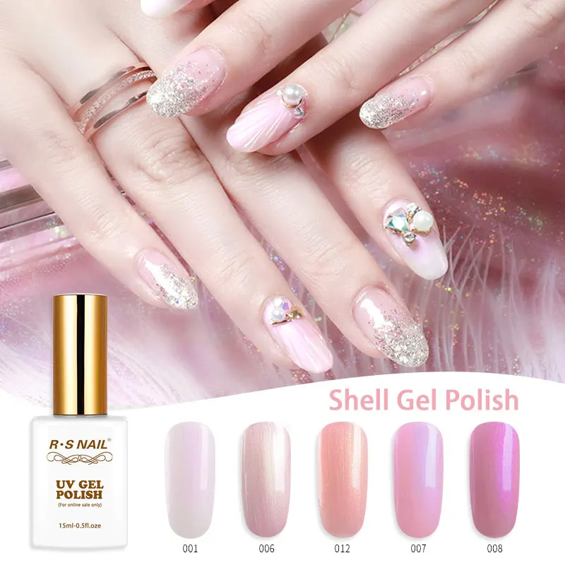 RS Nail 15ml Shell Series Gel Nail Polish UV Color Nail Gel Varnish Gel Lacquer Esmalte Permanente Vernis Semi Permanant
RS Nail 15ml Shell Series Gel Nail Polish UV Color Nail Gel Varnish Gel Lacquer Esmalte Permanente Vernis Semi Permanant