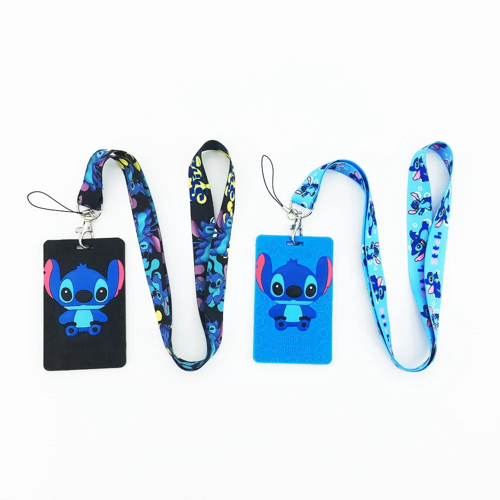 Cartoon Stitch High Quality Soft Glu Card Holders Bank Card Neck Strap Card Bus ID Holders Lanyard Cute Keychain
Cartoon Stitch High Quality Soft Glu Card Holders Bank Card Neck Strap Card Bus ID Holders Lanyard Cute Keychain