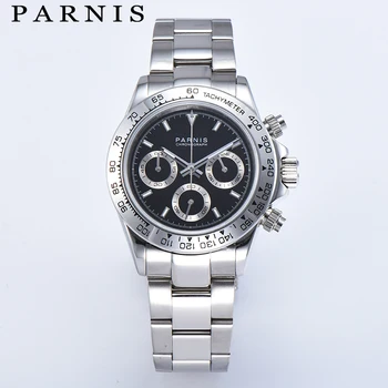 Parnis Drive Watches Men Quartz Pilot Chronograph Luxury Business Sapphire Crystal Watch Relogio Masculino 2019
Parnis Drive Watches Men Quartz Pilot Chronograph Luxury Business Sapphire Crystal Watch Relogio Masculino 2019