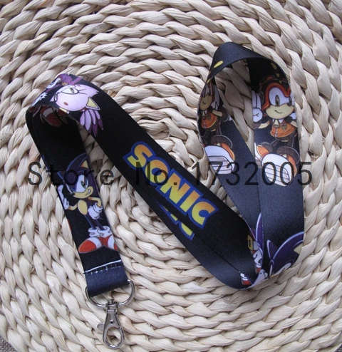 New 10 Pcs Sonic Black Cello Phone Key Chains Neck Strap Keys Lanyards Free Shipping LM0116
New 10 Pcs Sonic Black Cello Phone Key Chains Neck Strap Keys Lanyards Free Shipping LM0116