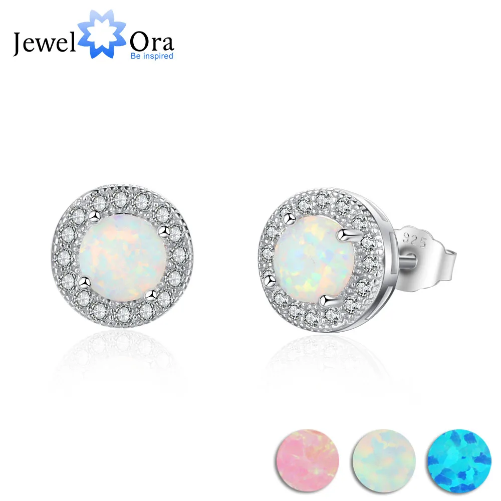 Milky Opal Round Stud Earring Soild 925 Sterling Silver Earrings For Women Fashion Jewelry Gift For Party (Jewelora EA103016 )
Milky Opal Round Stud Earring Soild 925 Sterling Silver Earrings For Women Fashion Jewelry Gift For Party (Jewelora EA103016 )