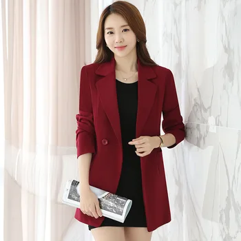 autumn and winter new fashion small suit jacket lady Slim long sleeve lady pioneer women cowboy OL official work small suit 
autumn and winter new fashion small suit jacket lady Slim long sleeve lady pioneer women cowboy OL official work small suit