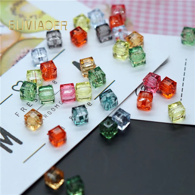 Sumiaoer Acrylic Beads Beads For Jewelry DIY Wholesale Beads Handmade Jewelry Women Square 6MM Bead Women Body Jewelry 100Pcs
Sumiaoer Acrylic Beads Beads For Jewelry DIY Wholesale Beads Handmade Jewelry Women Square 6MM Bead Women Body Jewelry 100Pcs