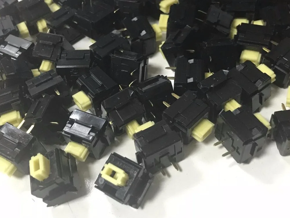 original JAPAN ALPS Keyboard key switch ALPS WKUES1B010 without voice button switch 2 foot YELLOW
original JAPAN ALPS Keyboard key switch ALPS WKUES1B010 without voice button switch 2 foot YELLOW