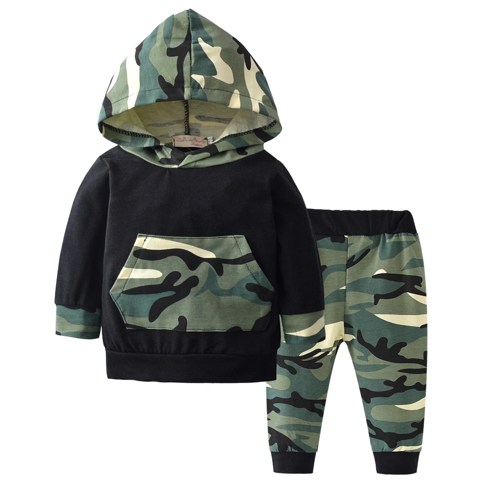 Hot Sale Infant Baby Boy Girls Camouflage Hoodie Pocket Sweatshirt Pullover Tops Pants Hooded Clothing Sets Baby Boys Clothes
Hot Sale Infant Baby Boy Girls Camouflage Hoodie Pocket Sweatshirt Pullover Tops Pants Hooded Clothing Sets Baby Boys Clothes