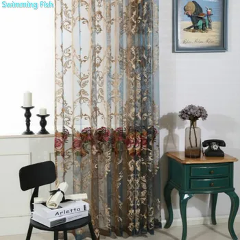 Euro Pattern Embroidery Tulle Home Decoration Window Sheer Curtain Tulle Organza Sheer Panel Custom Made Tape Hooking Top
Euro Pattern Embroidery Tulle Home Decoration Window Sheer Curtain Tulle Organza Sheer Panel Custom Made Tape Hooking Top