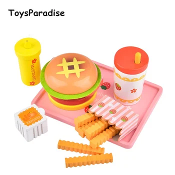 Baby Toys Strawberry Simulation Hamburger French Fries Wooden Toys For Kids Hot Dog Set Kicthen Food Toys Educational Gift
Baby Toys Strawberry Simulation Hamburger French Fries Wooden Toys For Kids Hot Dog Set Kicthen Food Toys Educational Gift