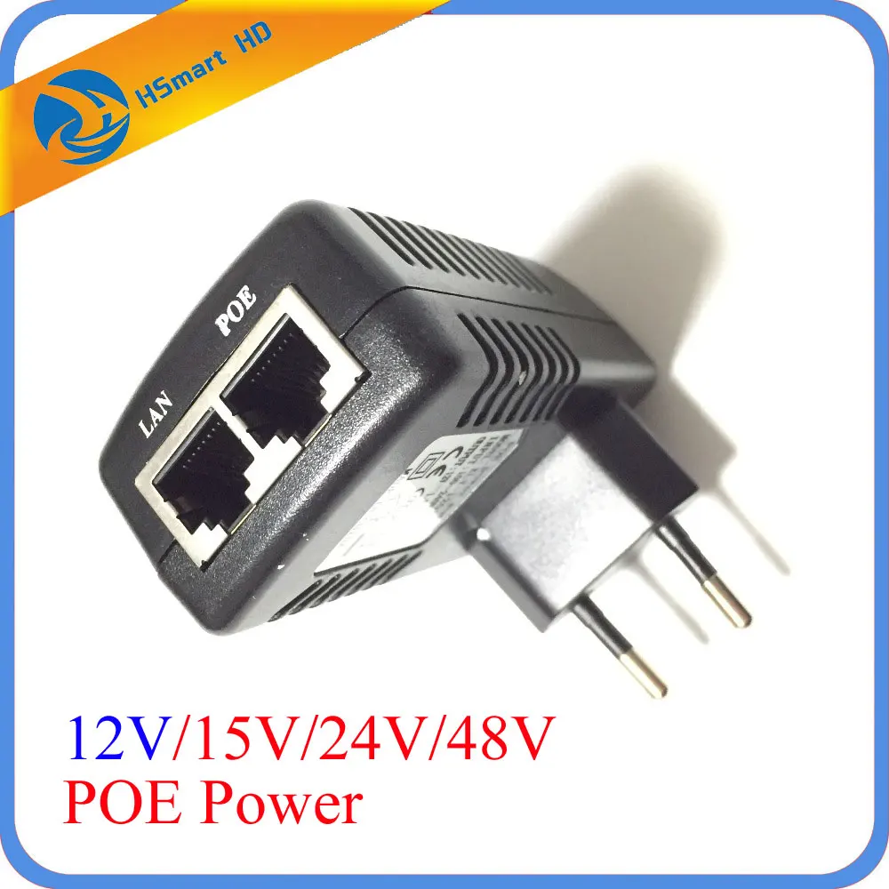 12V/1A PoE Injector Power 18V1A Over Ethernet Adapter Wall Plug pin4/5(+),7/8(-) Compatible for IP camera IP Phones Power Supply
12V/1A PoE Injector Power 18V1A Over Ethernet Adapter Wall Plug pin4/5(+),7/8(-) Compatible for IP camera IP Phones Power Supply