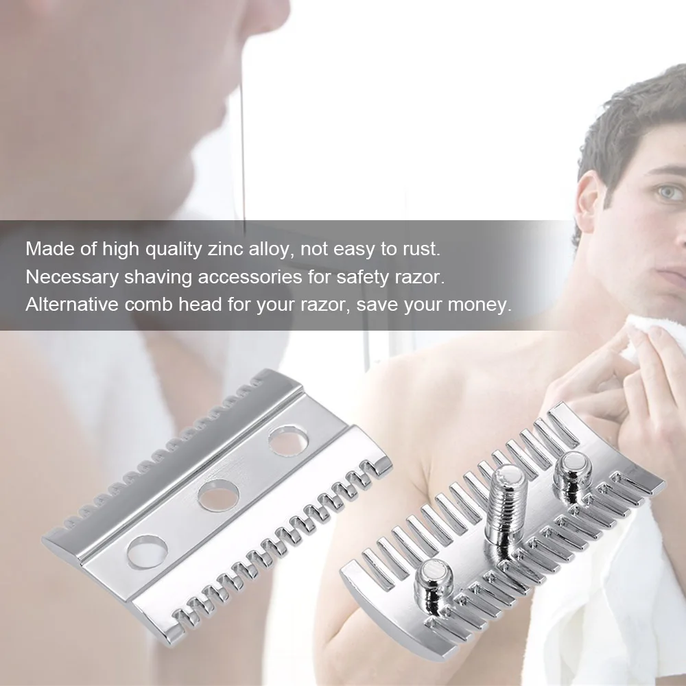 Double Edge Shaving Safety Razor Open Comb Head Male Safety Razor Head Shaving Tool Barber Home Use Beard Hair Shaving Tool
Double Edge Shaving Safety Razor Open Comb Head Male Safety Razor Head Shaving Tool Barber Home Use Beard Hair Shaving Tool