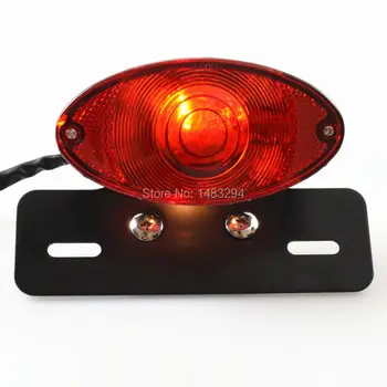 Black Rear Indicator Tail Brake Light W/ License Plate Light Fits For Harley Sportster Dyna Bobber Chopper Honda Yamaha
Black Rear Indicator Tail Brake Light W/ License Plate Light Fits For Harley Sportster Dyna Bobber Chopper Honda Yamaha