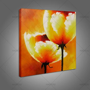 New Arrival Hand Painted Abstract tulip Flower Oil Paintings On Canvas Modern Living Room Flower Wall Art Pictures Home Decor
New Arrival Hand Painted Abstract tulip Flower Oil Paintings On Canvas Modern Living Room Flower Wall Art Pictures Home Decor