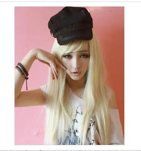 Purlish Brown Lady Blonde Lolita Cosplay Wavy Fashion Hair Wigs Heat Resistant heat resistant fibers Hair wigs Free Shipping
Purlish Brown Lady Blonde Lolita Cosplay Wavy Fashion Hair Wigs Heat Resistant heat resistant fibers Hair wigs Free Shipping