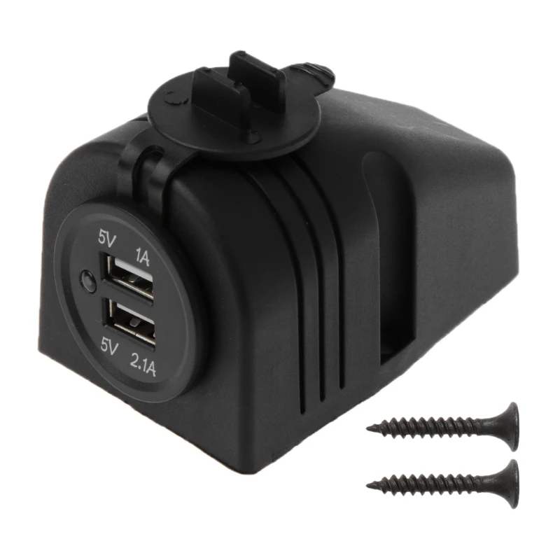 12V 24V Dashboard Mount Dual USB Panel Charger Adapter For Car Boat Marine Truck 10166
12V 24V Dashboard Mount Dual USB Panel Charger Adapter For Car Boat Marine Truck 10166