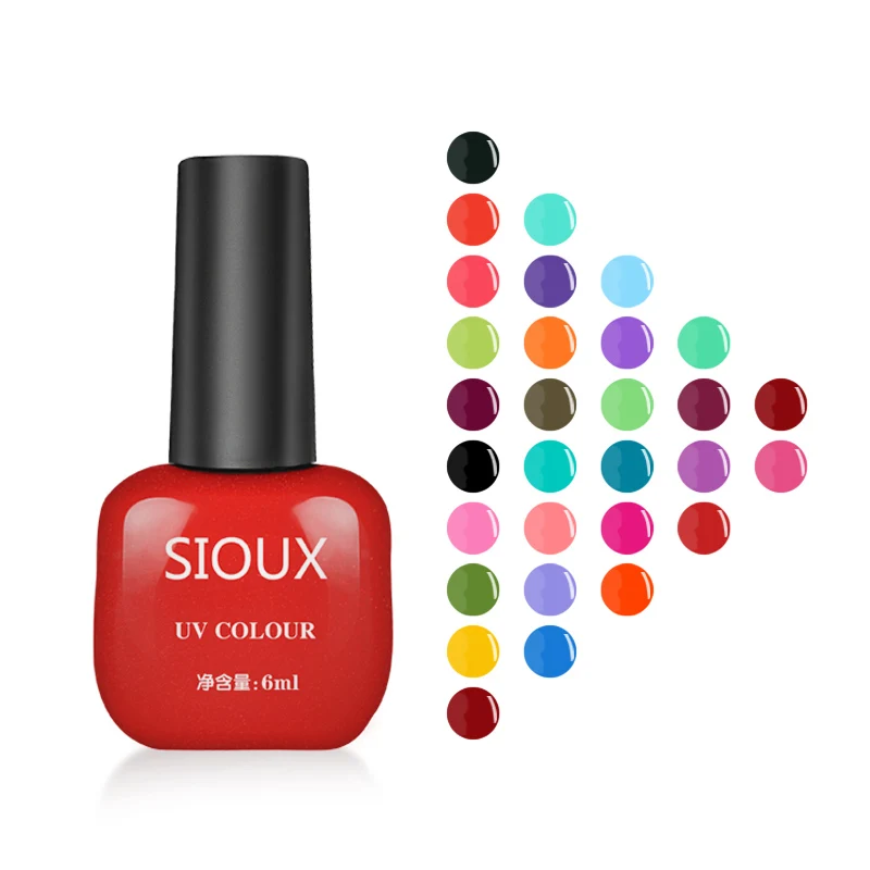 61-90 color SIOUX 6ml UV Gel Nail Polish LED Lamp Long lasting Soak Off Cheap Gelpolish Vernis Top Coat Glue 108 Color
61-90 color SIOUX 6ml UV Gel Nail Polish LED Lamp Long lasting Soak Off Cheap Gelpolish Vernis Top Coat Glue 108 Color