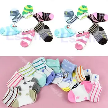 10 Pairs Wholesale Baby Kids Girl Infant Toddler Anti-slip Shoes Children Cotton Socks 0-6M Multicolor
10 Pairs Wholesale Baby Kids Girl Infant Toddler Anti-slip Shoes Children Cotton Socks 0-6M Multicolor