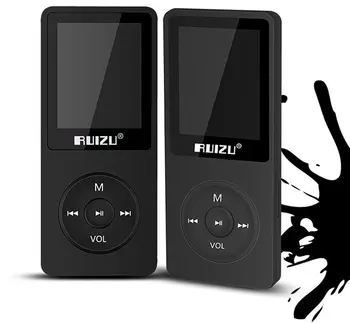 RUIZU X02 MP3 Player 4G/8G Portable MP3 Music Player Play 80 hours with FM Radio, E-Book, Voice Recorder Free Original Earphone
RUIZU X02 MP3 Player 4G/8G Portable MP3 Music Player Play 80 hours with FM Radio, E-Book, Voice Recorder Free Original Earphone