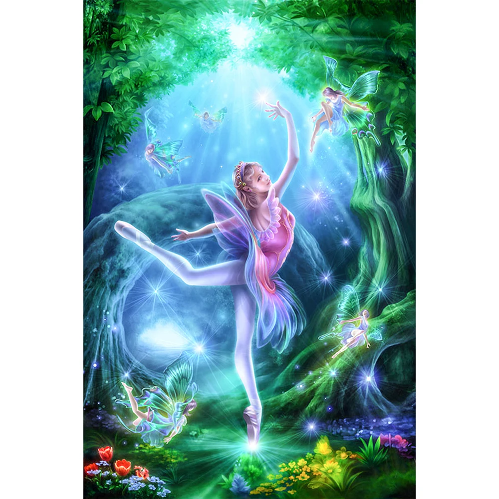 Cross Stitch Kit DIY Diamond Embroidery Forest Fairy Full Square/round Diamond Painting Mosaic Home Decor
Cross Stitch Kit DIY Diamond Embroidery Forest Fairy Full Square/round Diamond Painting Mosaic Home Decor