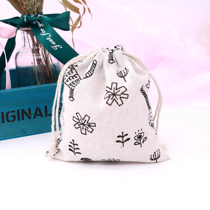 Free Shipping 5pcs/lot 14x16cm Packaging Pouches Simple Flower Drawstring Cotton Bags Jewelry Candy Beads Gifts Storage Bags
Free Shipping 5pcs/lot 14x16cm Packaging Pouches Simple Flower Drawstring Cotton Bags Jewelry Candy Beads Gifts Storage Bags