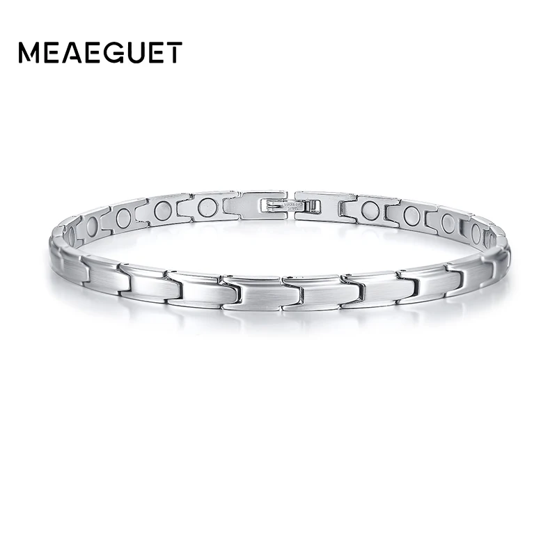 Magnet Therapy For Ankle Men Health Foot Link Chains Silver Color Stainless Stele Pain Reducing Stiffness Magnetic Healing
Magnet Therapy For Ankle Men Health Foot Link Chains Silver Color Stainless Stele Pain Reducing Stiffness Magnetic Healing