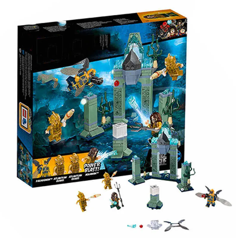 10841 332pcs Batman Super Hero Battle of Atlantis Marine Relics Bela Compatible with legoed Building Blocks Toy for kids gifts
10841 332pcs Batman Super Hero Battle of Atlantis Marine Relics Bela Compatible with legoed Building Blocks Toy for kids gifts
