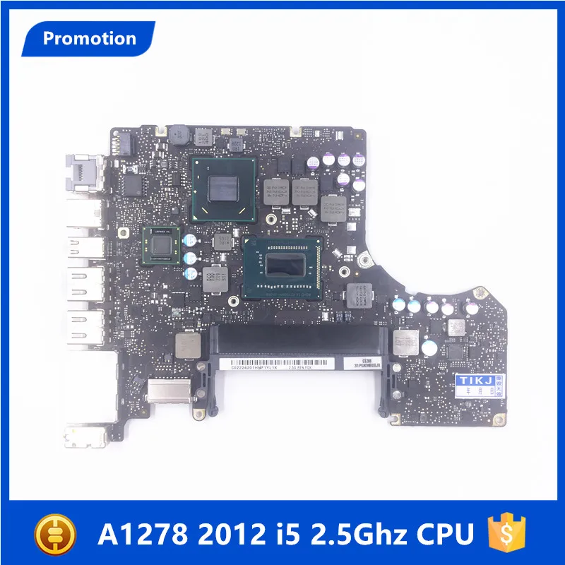 Wholesale MD101 For Macbook Pro 13" A1278 2012 Year i5 2.5GHZ Md101LL/A Logic Board laptop Motherboard 661 6588 820-3115-B 1278
Wholesale MD101 For Macbook Pro 13" A1278 2012 Year i5 2.5GHZ Md101LL/A Logic Board laptop Motherboard 661 6588 820-3115-B 1278