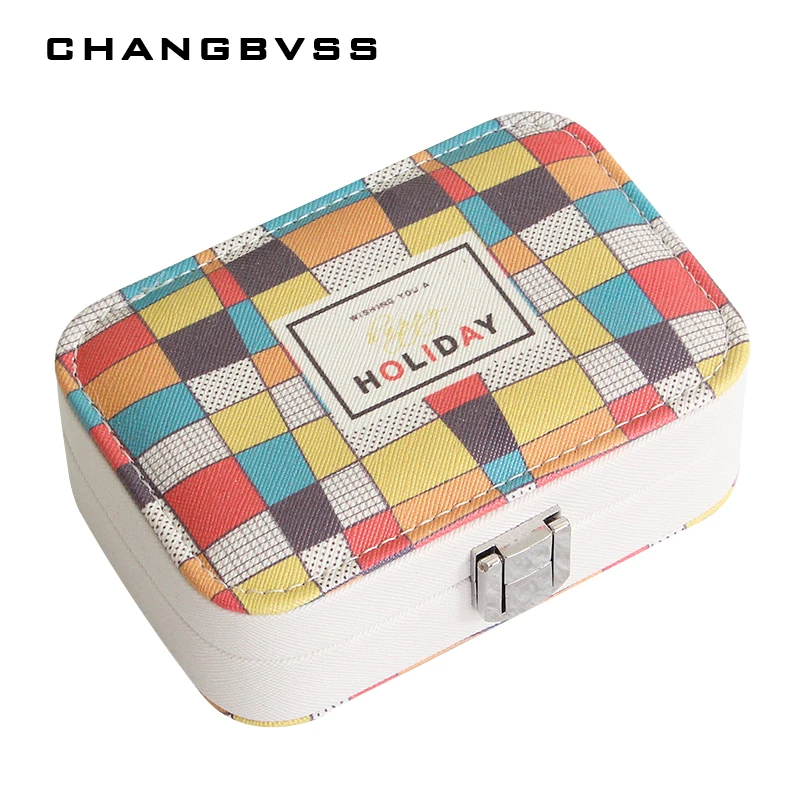 2018 New Creative Design Ring Necklace Jewelry Storage Box PU Leather Jewelry Organizer Women Quality Jewelry Box Best Gift
2018 New Creative Design Ring Necklace Jewelry Storage Box PU Leather Jewelry Organizer Women Quality Jewelry Box Best Gift