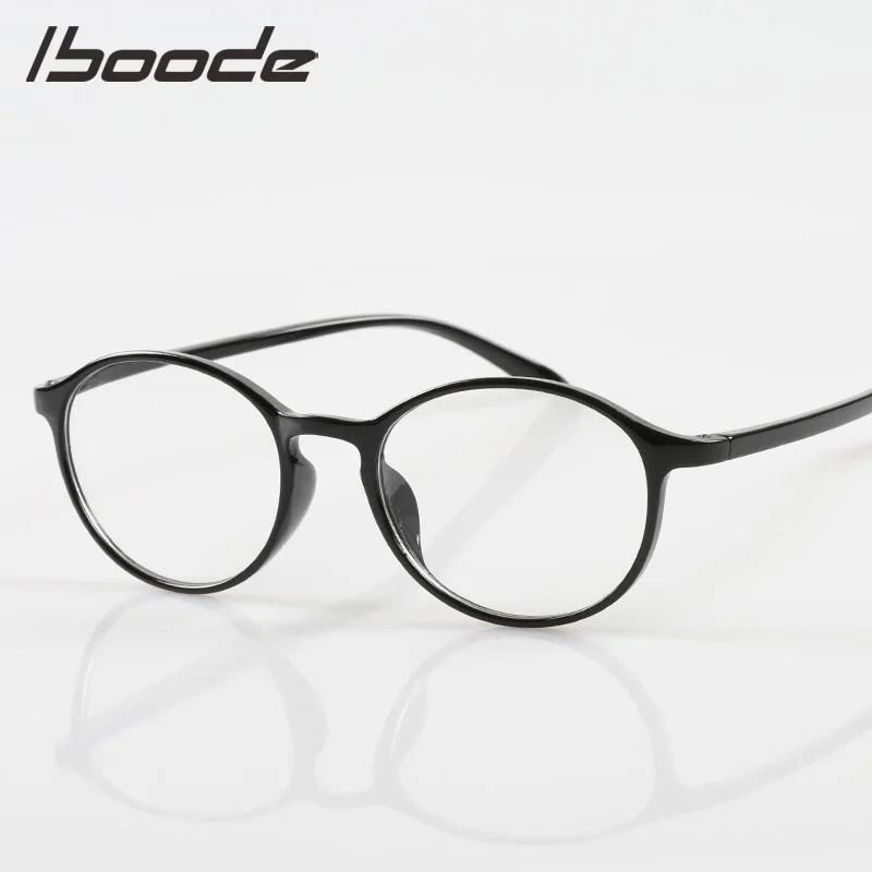 

IBOODE TR90 Round Reading Glasses Women Men Ultralight Presbyopic Eyeglasses Female Male Hyperopia Spectacles Optics Eyewear