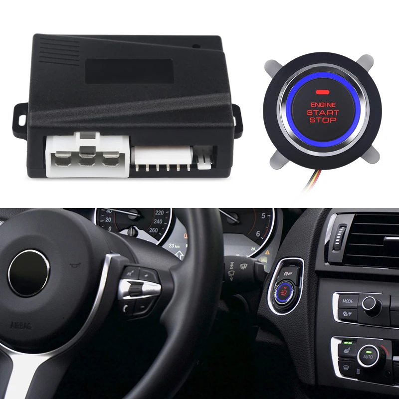 Universal Car Start Stop Button Car Engine Push Start Remote Control Button Starter Car Keyless Entry Start Stop Immobilizer
Universal Car Start Stop Button Car Engine Push Start Remote Control Button Starter Car Keyless Entry Start Stop Immobilizer