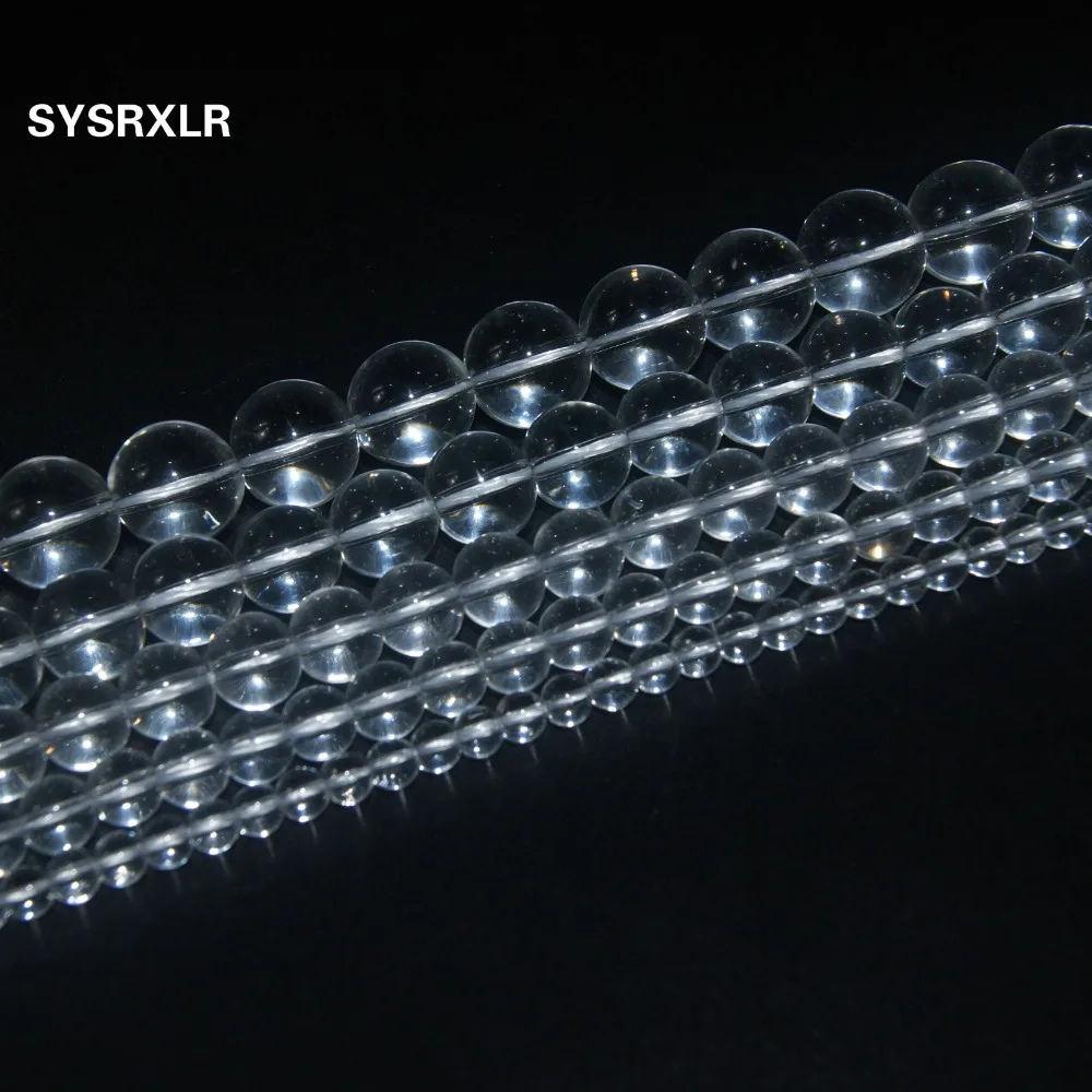 Wholesale Natural Stone Synthesis Smooth Clear Quartz Crystals Beads For Jewelry Making DIY Bracelet 4/6/8/10/12/14/16/18/20 MM
Wholesale Natural Stone Synthesis Smooth Clear Quartz Crystals Beads For Jewelry Making DIY Bracelet 4/6/8/10/12/14/16/18/20 MM