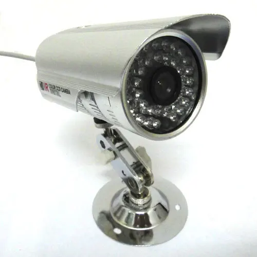 1/3" 800TVL IR Color CCTV Outdoor Security CMOS Camera 3.6mm wide angle lens 36IR LEDs Night vision
1/3" 800TVL IR Color CCTV Outdoor Security CMOS Camera 3.6mm wide angle lens 36IR LEDs Night vision
