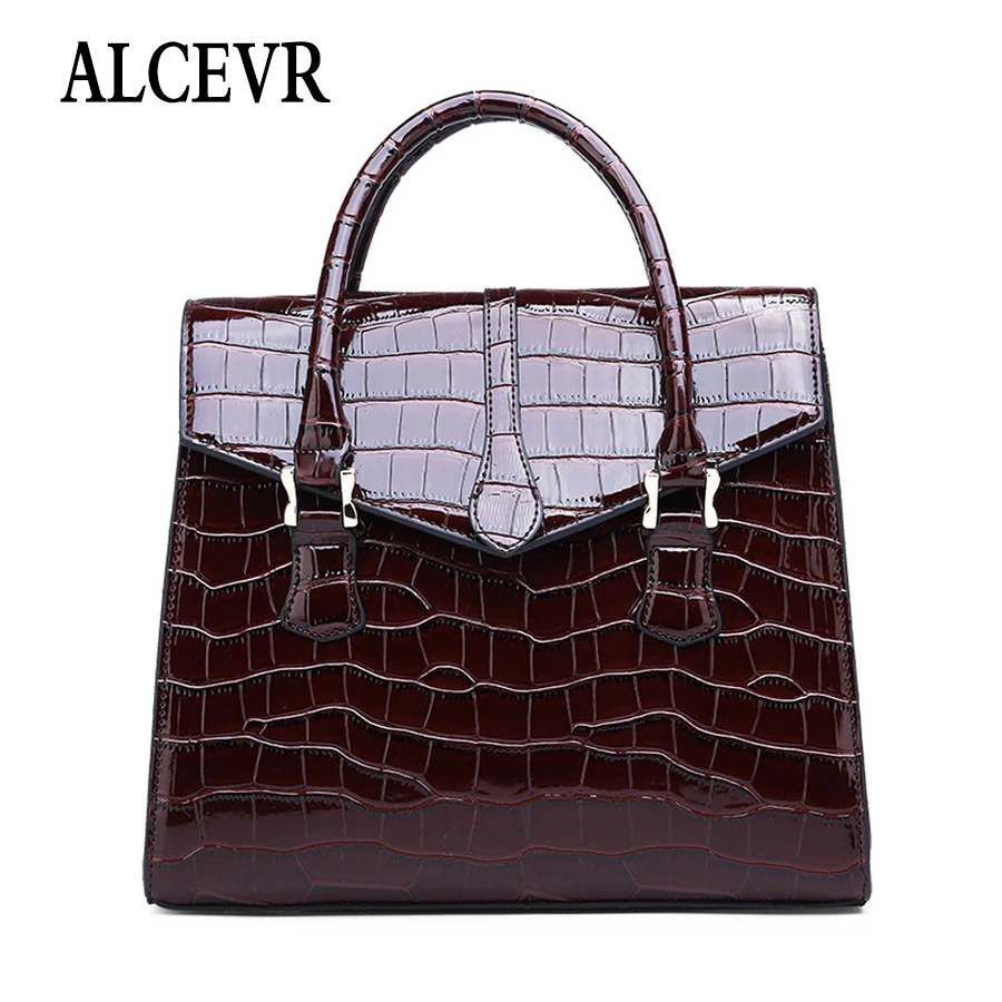 ALCEVR New Crocodile Pattern Women Messenger Bags Casual Shoulder Crossbody Bags Fashion Handbags Clutches Ladies Party Bag Tote
ALCEVR New Crocodile Pattern Women Messenger Bags Casual Shoulder Crossbody Bags Fashion Handbags Clutches Ladies Party Bag Tote
