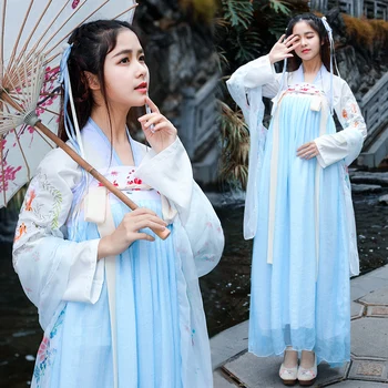Oriental Traditional Fairy Princess Dance Dress Chinese Folk Dance Costume Women Hanfu Stage Dresses Tang Dynasty Clothes DL3770
Oriental Traditional Fairy Princess Dance Dress Chinese Folk Dance Costume Women Hanfu Stage Dresses Tang Dynasty Clothes DL3770
