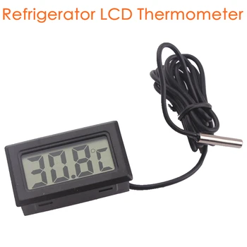 Home Mini LCD Digital Display Electronic Refrigerator Temperature Meter Thermometer Temp Sensor Gauge with Probe without Battery
Home Mini LCD Digital Display Electronic Refrigerator Temperature Meter Thermometer Temp Sensor Gauge with Probe without Battery