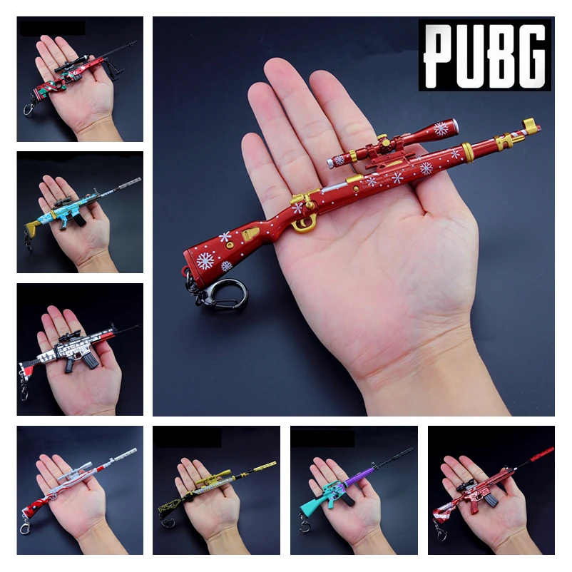 PUBG Game Playerunknown's Battlegrounds Cosplay Props Christmas Camouflage Graffiti 98K M416 AWM Gun Keychain Toys 6Pcs/Set New
PUBG Game Playerunknown's Battlegrounds Cosplay Props Christmas Camouflage Graffiti 98K M416 AWM Gun Keychain Toys 6Pcs/Set New