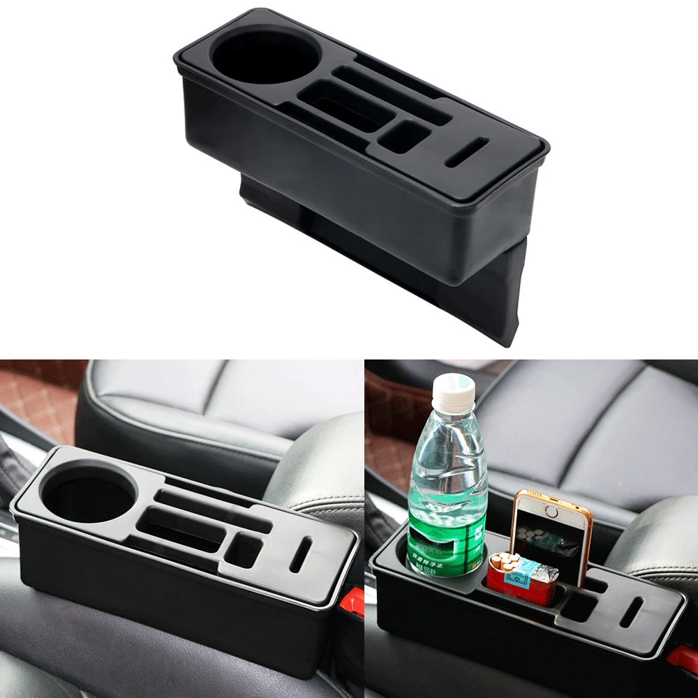 Auto Seat Gap Organizer Seat Crevice Storage Box Coin Drink Phone Cigarette Holder Car Accessories Container Car Organizer
Auto Seat Gap Organizer Seat Crevice Storage Box Coin Drink Phone Cigarette Holder Car Accessories Container Car Organizer