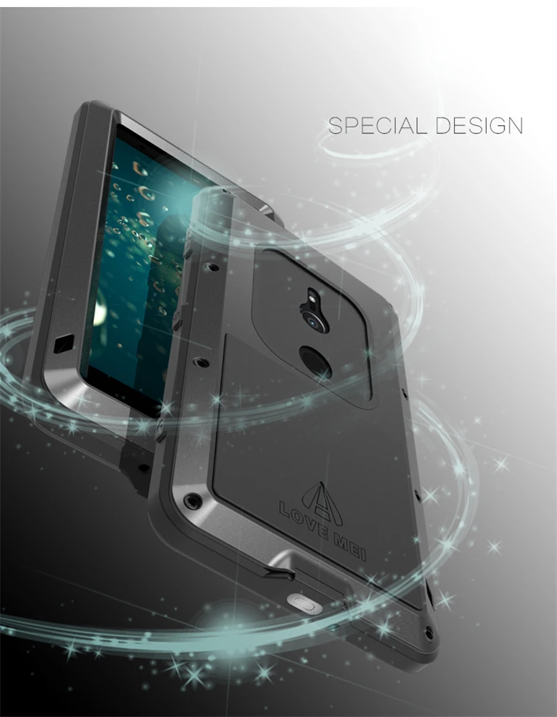 Love Mei Waterproof Case For Sony Xperia XZ2 (5)