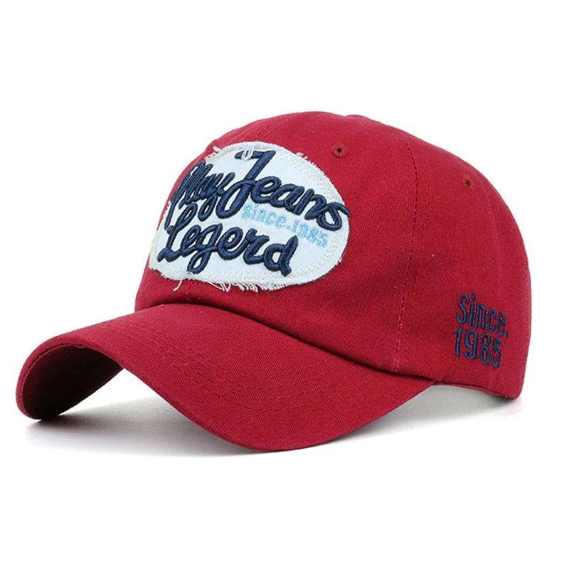Регулируемая Кепка Snapback Женская хлопковая Базовая для бега Мужская облегающая