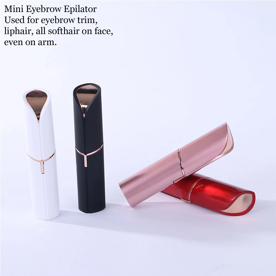 Portable Eyebrow Epilator Facial hair removal Pain free instant hair remover mini lipstick eybrow epilation eyebrow shaver
Portable Eyebrow Epilator Facial hair removal Pain free instant hair remover mini lipstick eybrow epilation eyebrow shaver