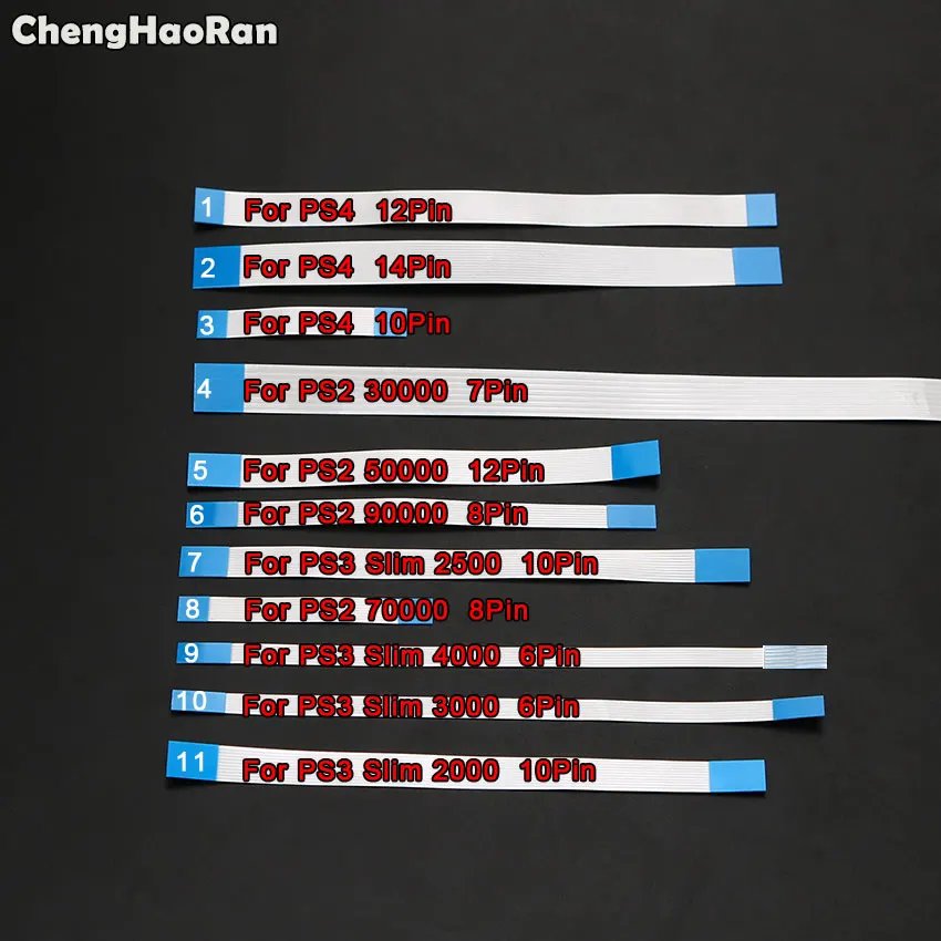ChengHaoRan 6/8/10/12/14 Pin Power Switch Button Ribbon Flex Cable For Sony PS4 PS3 Slim 2000 2500 4000 PS2 30000 5W Controller
ChengHaoRan 6/8/10/12/14 Pin Power Switch Button Ribbon Flex Cable For Sony PS4 PS3 Slim 2000 2500 4000 PS2 30000 5W Controller