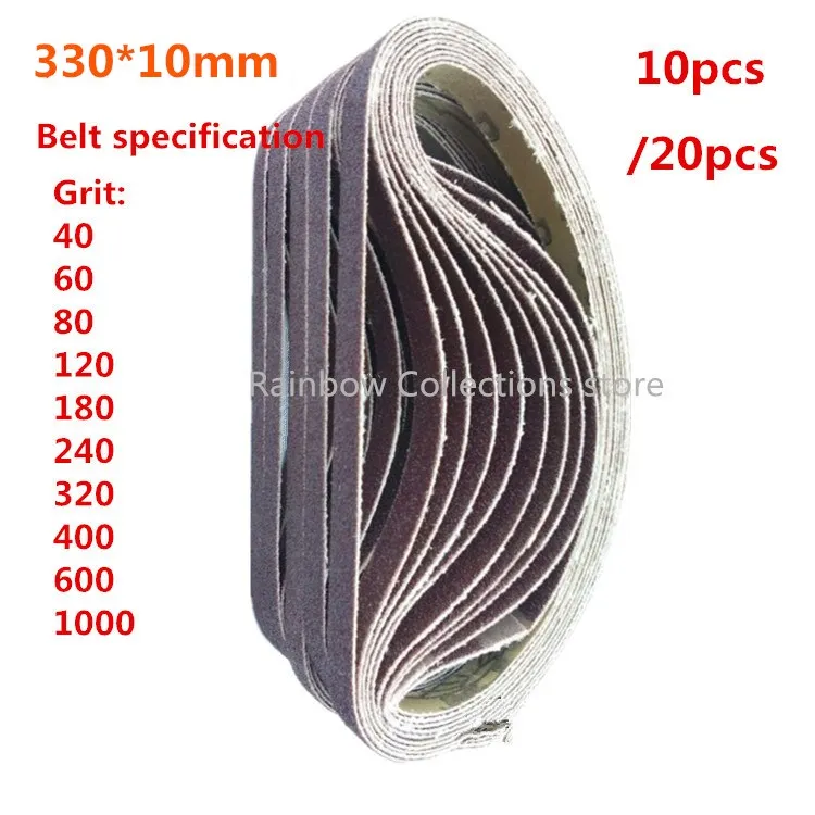 10/20pcs 330*10mm Abrasive Band Sanding Screen Belt Sanding Polisher Paper 40-1000 Girt Abrasive Belt Free Shipping
10/20pcs 330*10mm Abrasive Band Sanding Screen Belt Sanding Polisher Paper 40-1000 Girt Abrasive Belt Free Shipping