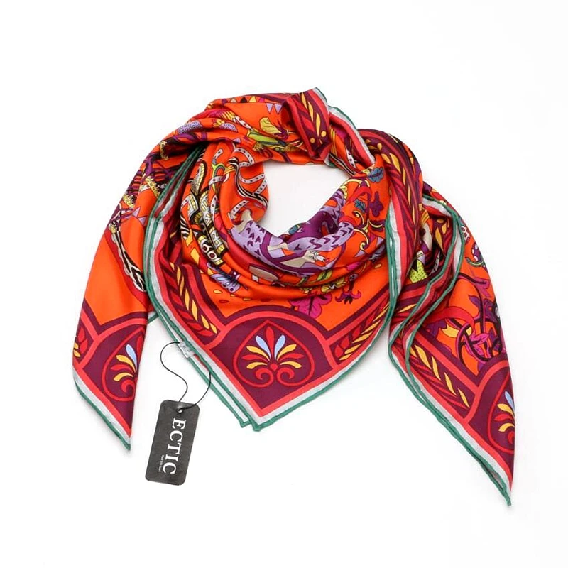 Fashion Printed 100% Silk Twill Scarf Bandana Hijab Foulard Square Silk Scarf Women 90 Luxury Design Silk Scarves & Wraps Shawl
Fashion Printed 100% Silk Twill Scarf Bandana Hijab Foulard Square Silk Scarf Women 90 Luxury Design Silk Scarves & Wraps Shawl