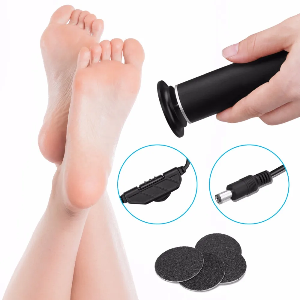 Electronic Foot File With Replacement Sanding Disk Pedicure Foot Care Tools to Removes Dry, Dead, Hard, Cracked Skin & Calluses
Electronic Foot File With Replacement Sanding Disk Pedicure Foot Care Tools to Removes Dry, Dead, Hard, Cracked Skin & Calluses