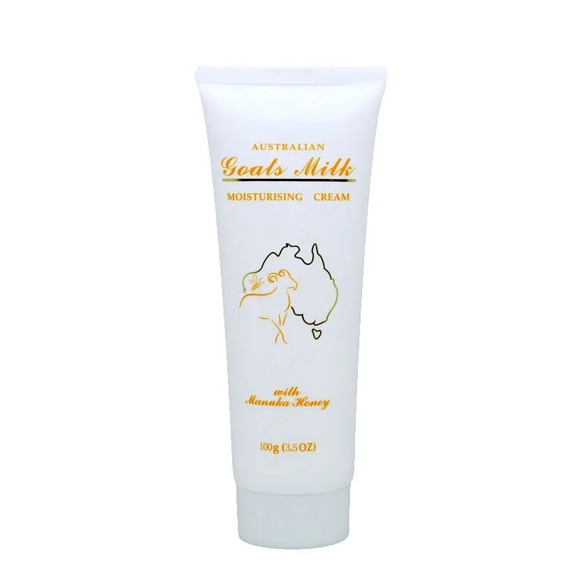 Australia GM Goat Milk Moisturizing Nourishing Manuka Honey Portable Body Hand Cream for Healthy Soft Hydrated Wrinkle Free Skin
Australia GM Goat Milk Moisturizing Nourishing Manuka Honey Portable Body Hand Cream for Healthy Soft Hydrated Wrinkle Free Skin