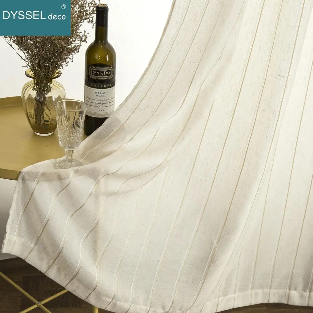 Modern Home decorative white Grey Linen striped American Style Window sheer Curtains pencil pleat Grommet for live room bedroom
Modern Home decorative white Grey Linen striped American Style Window sheer Curtains pencil pleat Grommet for live room bedroom