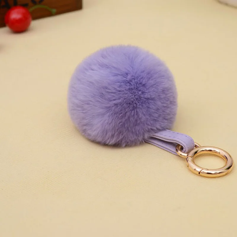 Felyskep Fashion Real Rabbit Pompon Fur Ball Keychain with Leather Women Bag Pendant Ballet Girl Key Rings Metl Holder 016WA
Felyskep Fashion Real Rabbit Pompon Fur Ball Keychain with Leather Women Bag Pendant Ballet Girl Key Rings Metl Holder 016WA
