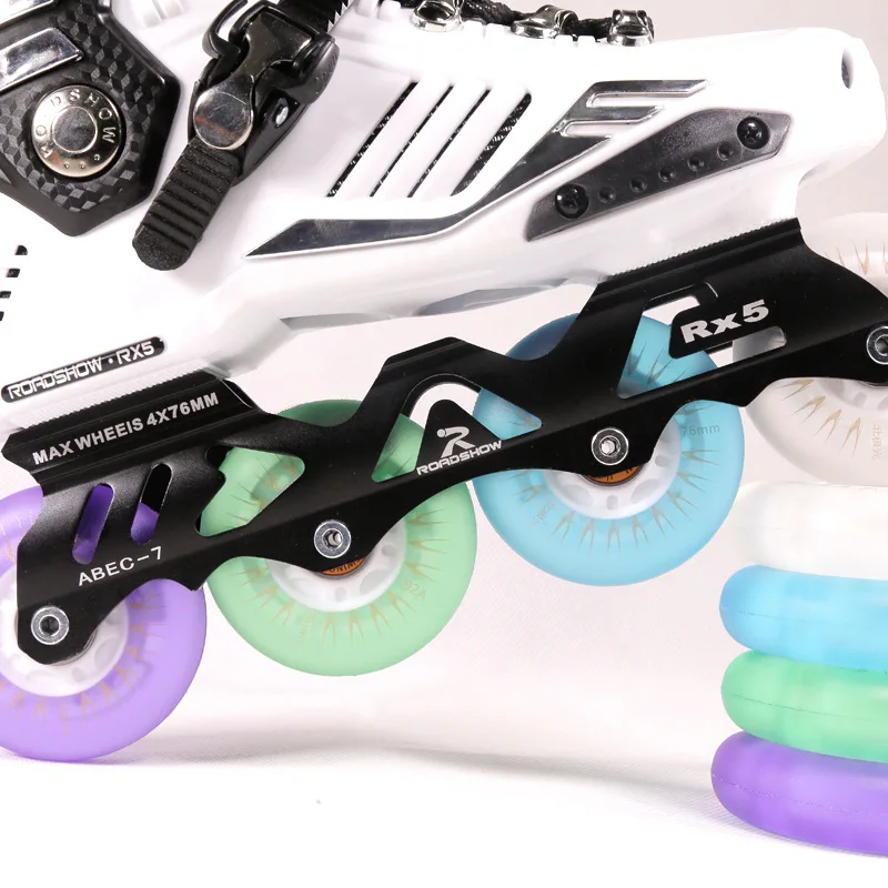 2PCS/Lot Flash Roller Skate Wheels 72/76/80mm Glow Inline Skates Wearable Skate Rodas Flashing Wheels
2PCS/Lot Flash Roller Skate Wheels 72/76/80mm Glow Inline Skates Wearable Skate Rodas Flashing Wheels